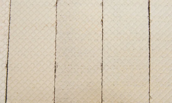 Tło Gofrów Gofry Bliska Tekstura Gofrowa — Zdjęcie stockowe