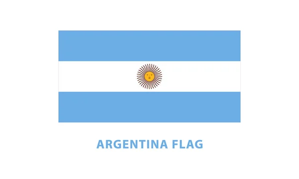 Illustrazione Vettoriale Giorno Dell Indipendenza Della Bandiera Argentina — Vettoriale Stock