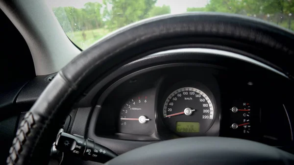 Interior Coche Moderno Car — Foto de Stock