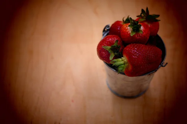 Strawberries Bowl Strawberry — стоковое фото