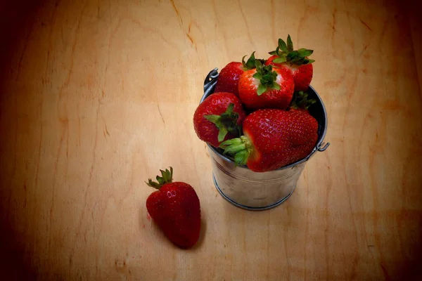Strawberries Bowl Strawberry — стоковое фото