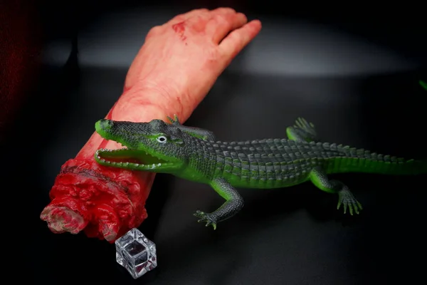 blood on the hand.crocodile eat people hand.crocodile on the hunt.crocodile eat hand.crocodile hunt's.crocodile.