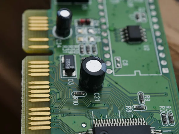 Circuito Electrónico Board Computer — Foto de Stock