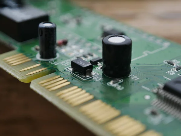 Circuito Elettronico Board Computer — Foto Stock