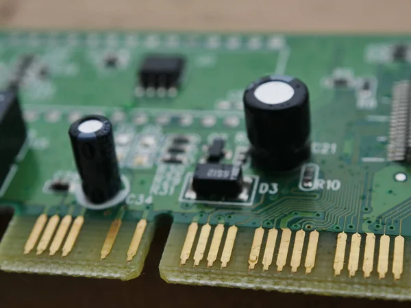 Circuito Eletrônico Board Computer — Fotografia de Stock