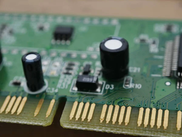 Circuito Eletrônico Board Computer — Fotografia de Stock