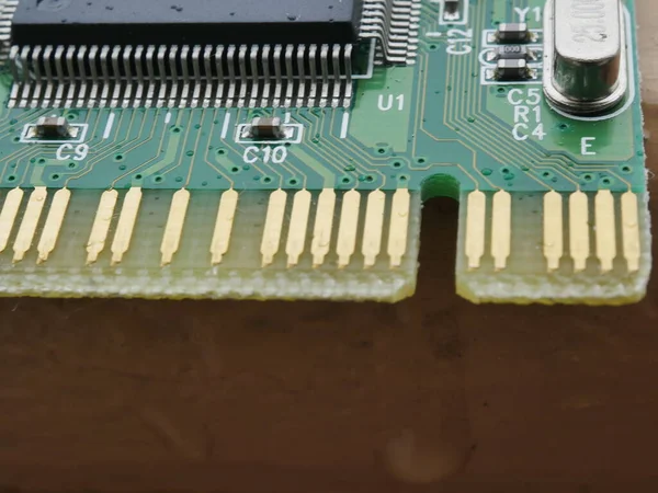 Electronic Circuit Board Computer — Stock Photo, Image