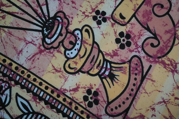 Graffiti Wall Fabric Textuur Background Grunge Textuur Background Graffiti Wall — Stockfoto