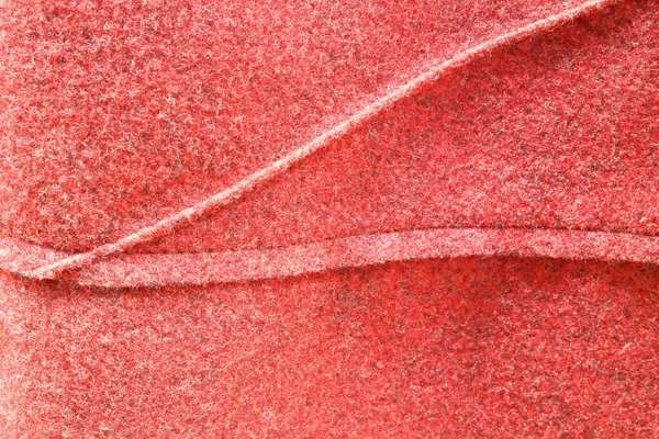 Červená Textura Koberce Textura — Stock fotografie