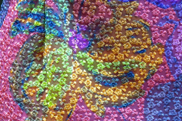 Kolorowe Tekstury Tkaniny Tekstury — Zdjęcie stockowe