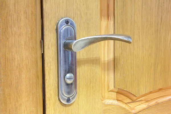 Stary Uchwyt Drzwi Klucz Otworze — Zdjęcie stockowe