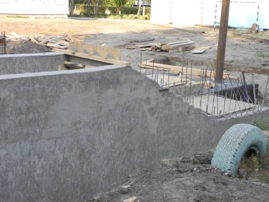 Görünür beton takviyeli inşaat yeryüzü çeşitliliği 1