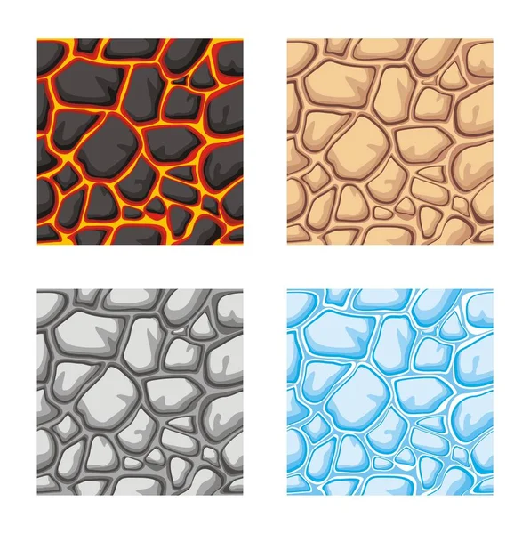 Kusursuz doku dizisi, vektör taşı ve duvar arkaplan dokusu koleksiyonu