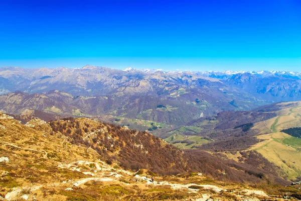 Spring Coming Mountains Lombardy Italy — Stock Photo, Image