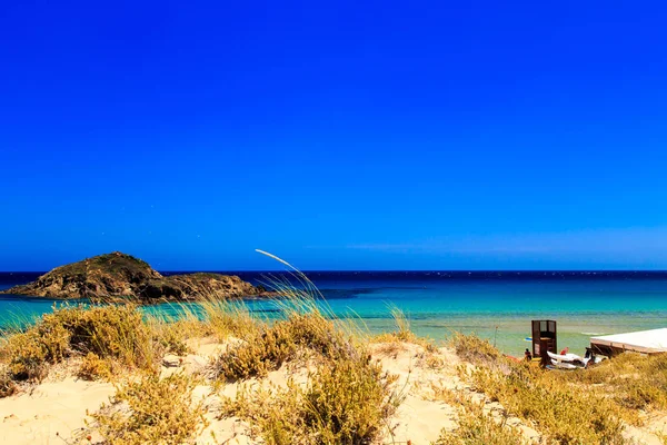 Dia Verão Praia Sardenha Itália — Fotografia de Stock