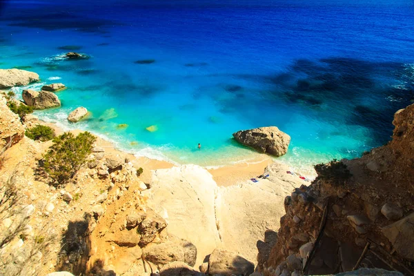 Splendida Baia Nel Golfo Orosei Sardegna — Foto Stock