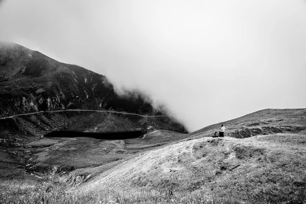 Journée Nuageuse Dans Les Montagnes Des Alpes Carniques Province Udine — Photo