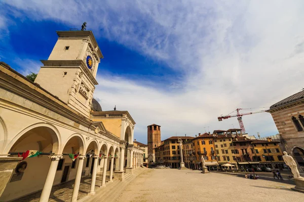 Krásné Město Udine Jarního Odpoledne — Stock fotografie