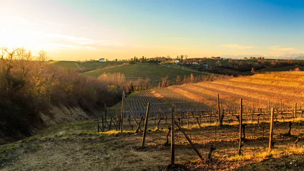 Sunset Abbey Rosazzo Friuli Italy — Stock Photo, Image