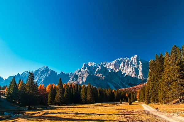 Outono Nos Alpes Italianos — Fotografia de Stock