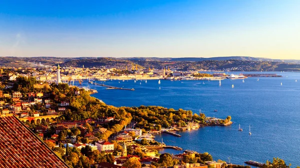 Uma Das Maiores Regatas Mundo Com Mais 2100 Barcos Barcolana — Fotografia de Stock