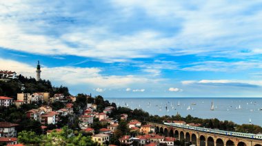 2100 'den fazla teknesi olan dünyanın en büyük yelkenlilerinden biri olan Barcolana.