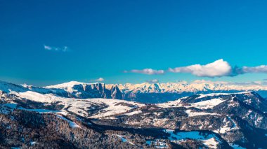 İtalyan Dolomites kış sezonu için hazır