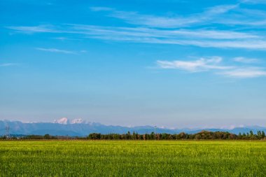 Friuli kırsalında akşam
