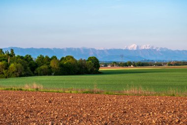 Friuli kırsalında akşam