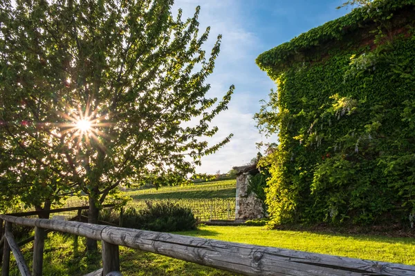 Granja abandonada en el campo de Italia —  Fotos de Stock