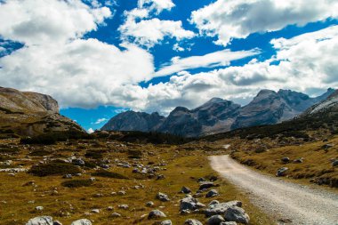 Güzel Fanes planı Fanes-Sennes-Braies doğal park
