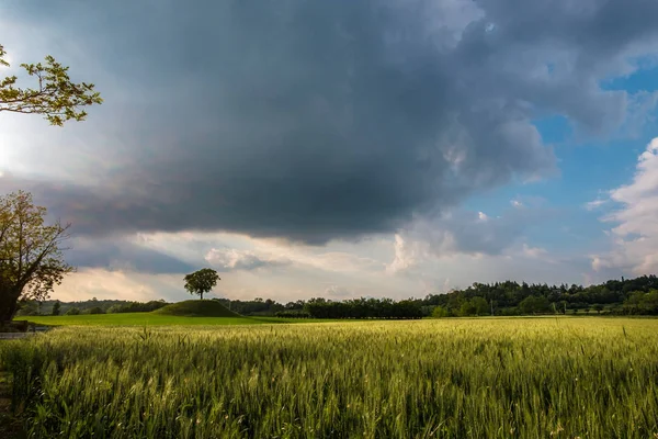 Storm i områdena Friuli Venezia-Giulia — Stockfoto