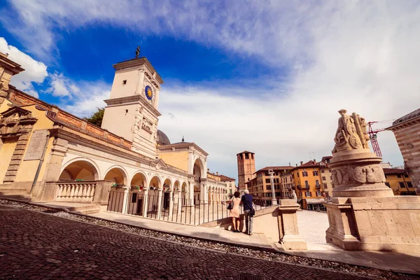 Güzel Şehir Udine Bir Bahar Öğleden Sonra — Stok fotoğraf
