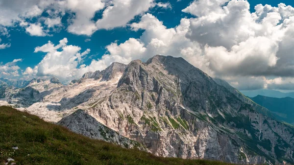 Vacker Sommardag Caninplanen Julian Alps Friuli Venezia Giulia Italien — Stockfoto