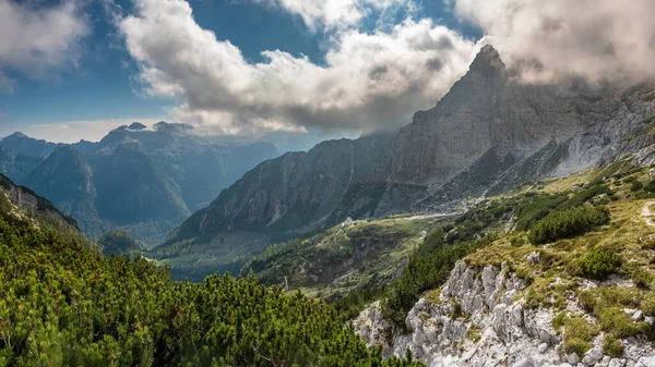 Hösten Kommer Berget Friuli Venezia Giulia Osternig Italien — Stockfoto