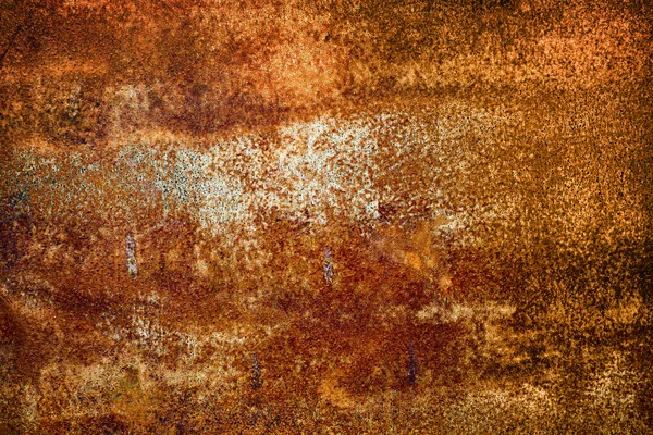 Closeup Rusted Old Red Metal Surface — Stock Photo, Image