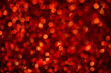 Kırmızı bokeh arkaplanı