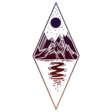 Free Free 136 Geometric Mountain Svg Free SVG PNG EPS DXF File