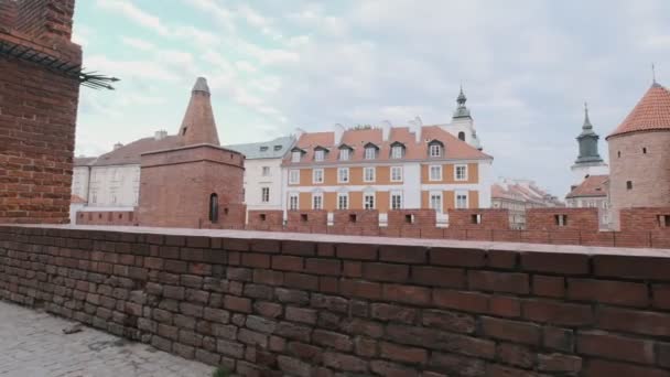 폴란드 바르샤바에 도시의 — 비디오