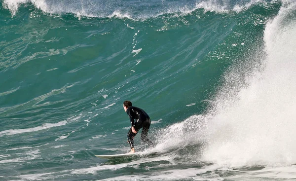 Surfeur Action Dee Why Beach Sur Côté Nord Sydney — Photo