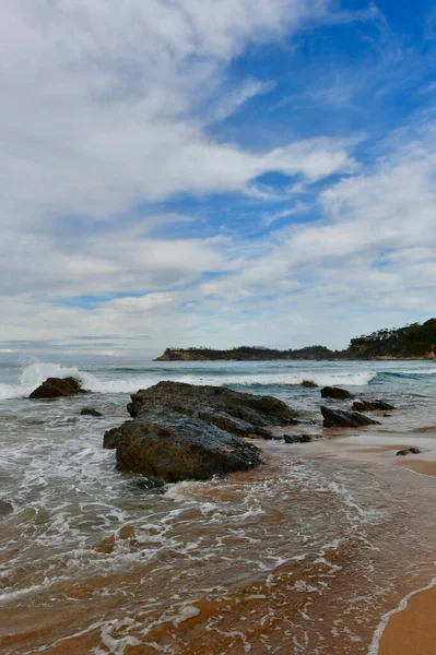 Una Vista Bahía Malua Costa Sur Nueva Gales Del Sur — Foto de Stock