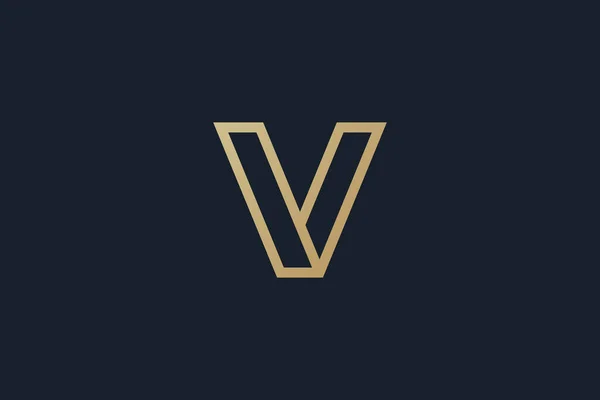 Letter Logo Abstract Letter Logo Design Clean Modern Style Vector — Stock Vector