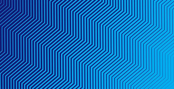 抽象的蓝色背景与令人敬畏的抽象线条艺术设计 — 图库矢量图片