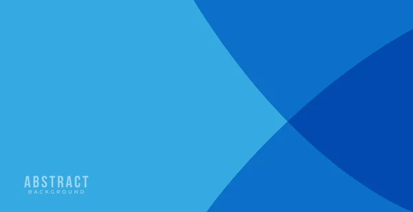 青の背景デザイン 抽象的な現代の青いバナーベクトル — ストックベクタ