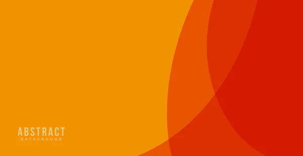 Orangefarbener Hintergrund Abstrakte Orangefarbene Banner Vektor Illustration — Stockvektor