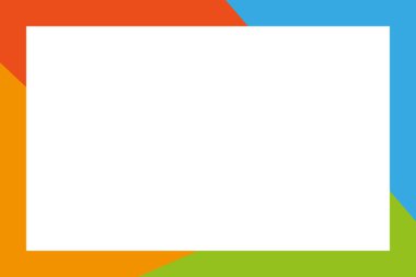 Renkli arka plan tasarımı. düz renkli arkaplan çerçeve tasarımı