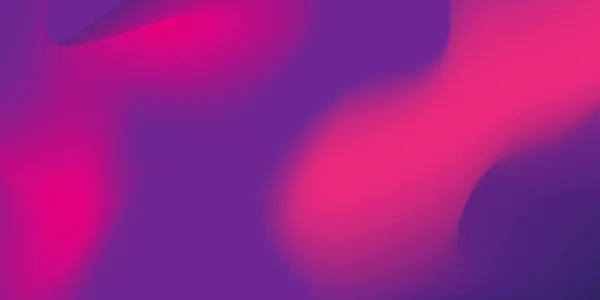 Banner Borroso Degradado Rosa Azul Púrpura Violeta Fondo Romántico Vacío — Vector de stock