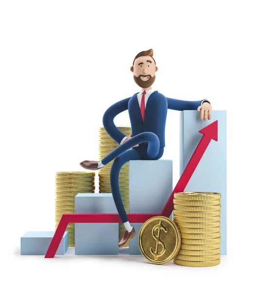 3d illustration. Businessman Billy goes to success. Concept of financial growth. Dashboard with the analysis of finance Stock Photo by ©bestpixels 264080830 3d illustration. Businessman Billy goes to success. Concept of financial growth. Dashboard with the analysis of finance Stock Photo by ©bestpixels 264080830