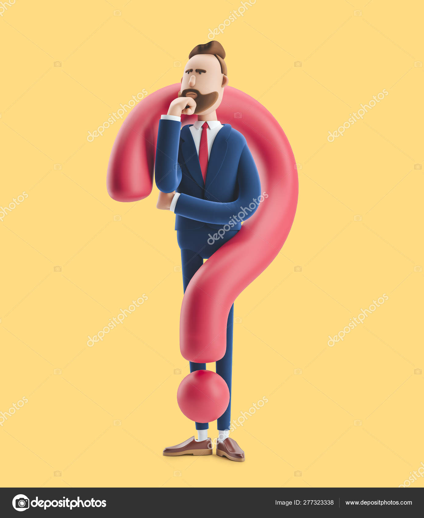 Cartoon character Billy looking for a solution. 3d illustration on yellow background Stock Photo by ©bestpixels 277323338 Cartoon character Billy looking for a solution. 3d illustration on yellow background Stock Photo by ©bestpixels 277323338