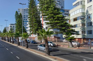 Cape Town, Güney Afrika Cumhuriyeti - 11 Nisan: Cityscape üzerinde 11 Nisan 2018 Cape Town Cape Town, Güney Afrika Cumhuriyeti.